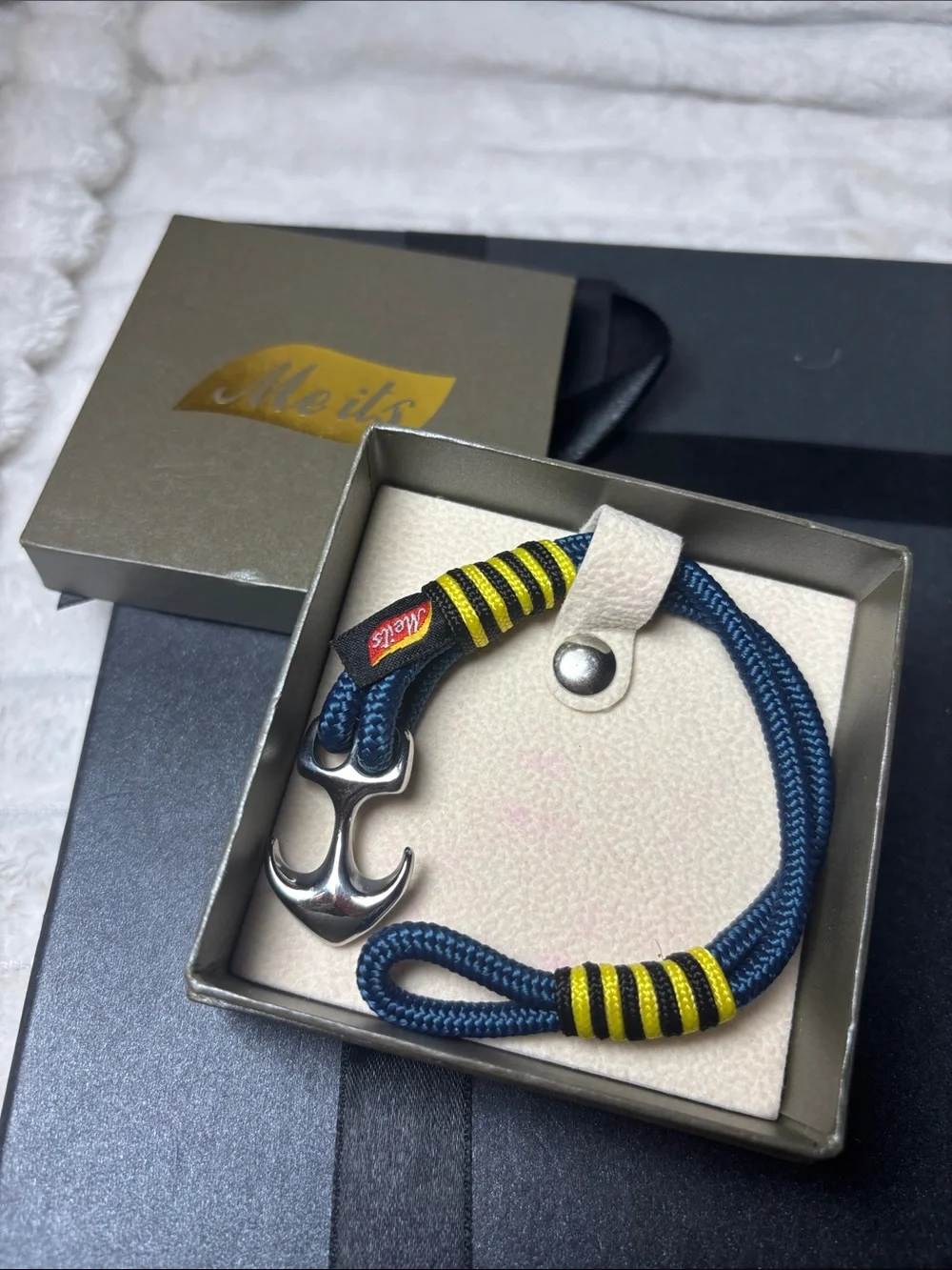 MEITS Nautical Rope Bracelet NWT